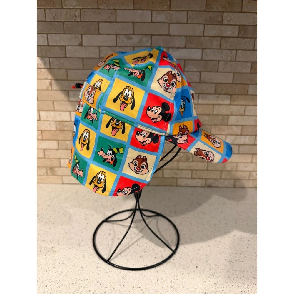 Disney Parks Mickey And Friends Multicolor Baseball Cap Sun Hat Youth Size